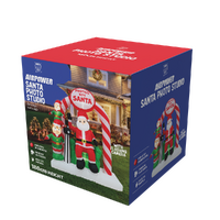 Inflatable Santa Photo Booth 180cm