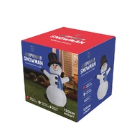 Inflatable Snowman 120cm