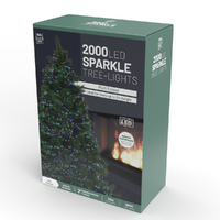 LED Fairy Lights Compact 2000 Multicolour
