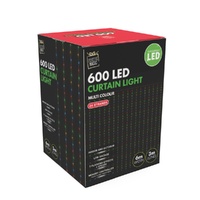 LED Curtain Light Mulitcolour 600