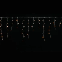 480 LED Twinkle Icicle Light Warm White