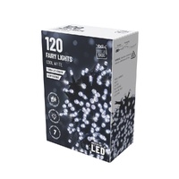 LED 120 Flashing Cool White Fairy Lights