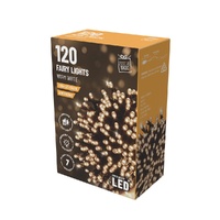 LED 120 Flashing Warm White Fairy Lights