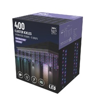 LED 400 Cluster Cracker Lights Enchanted 4.8m