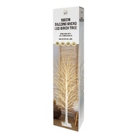 LED Dazzling Micro Birch Tree Warm White 180cm