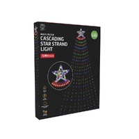 Cascading Star Strand Light Multicolour 180cm