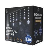 LED Snowflake Curtain
