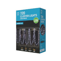 LED Cluster Lights 720 Cool White