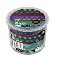 LED Net Light 360pc Connectable Multicolour
