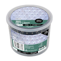 LED Net Light 360pc Connectable Cool White