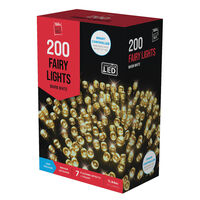 LEDS FLASHING WARM WHITE 200pc
