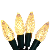 C6 Pinecone String Lights 200 LED Warm White