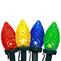 C9 Pinecone String Lights 50 LED Multicolour 