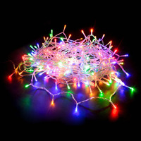 Fairy Lights 240 LED Multicolour Clear