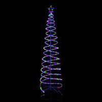 Double Spiral Tree 2.1m Multicolour
