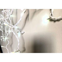Icicle Lights COOL WHITE 4.8m Extendable Light weight