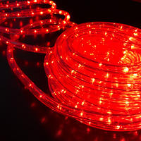 Rope Light RED Extendable 10m