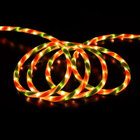 Rope Light Peppermint Candy Cane 10m