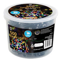 Solar Fairy Lights 500 Multi
