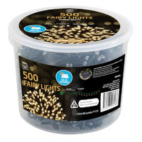Solar Fairy Lights 500 Warm