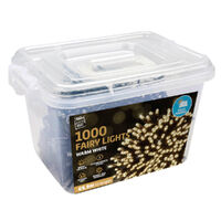 Solar Fairy Lights 1000 Warm