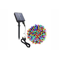 Solar USB Dual LED Fairy Lights 300 Multi