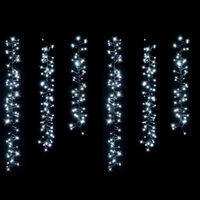 Solar LED Tree Clusters 480 6pk Cool White