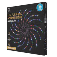 Solar LED Spinner Light Multi