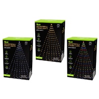 Solar LED Strand Sail Lights 2 Assorted 200cm