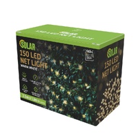 Solar Warm White Net Lights 2.5m