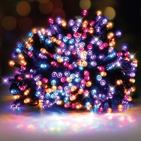 Solar USB Dual LED Fairy Lights 1000 Carnival