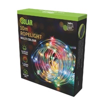 Solar Multicolour Ropelight 10m