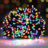 Solar USB Dual LED Fairy Lights 500 Multicolour