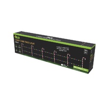 Solar Candy Cane Fence Multicolour 6pk