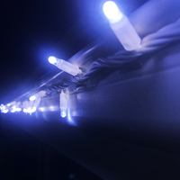 String Lights COOL WHITE 10m White Wire