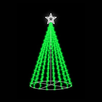 3D LED Christmas Tree GREEN 3m