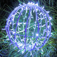 3D Sparkle Ball String Light 35cm Cool White