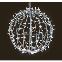 3D Sparkle Ball String Light 50cm Cool White