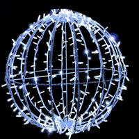 3D Sparkle Ball String Light 80cm Cool White