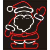 Santa Waving Hand Motif 70cm with Speed Controller