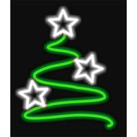 Green Christmas Tree Motif 50cm