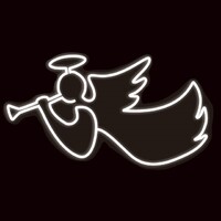 Angel with Trumpet 70cm