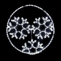 Snowflake Twinkle Bauble LED Motif 62cm