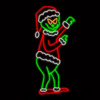 Green Elf Hanging Up Lights 170cm