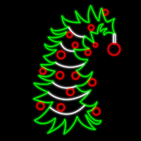 Bent Christmas Tree 150cm