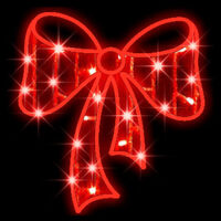 Large Red Gift Bow 80cm