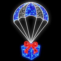 Parachuting Present Blue 160cm