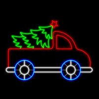 Santa Christmas Ute 150cm