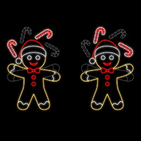 Juggling Gingerbread Man 180cm Animated