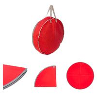 Wreath Extra Large Storage Bag w. Insert RED 92cm